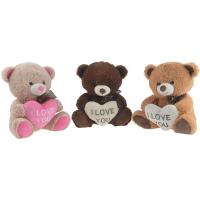 PL86292 PLUSH HEART BEAR